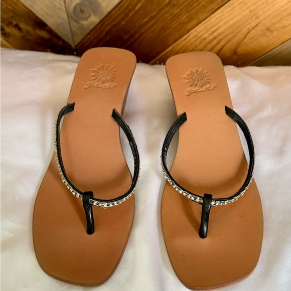 Crystal Strap Sandals Sz 7 - Picture 7 of 14